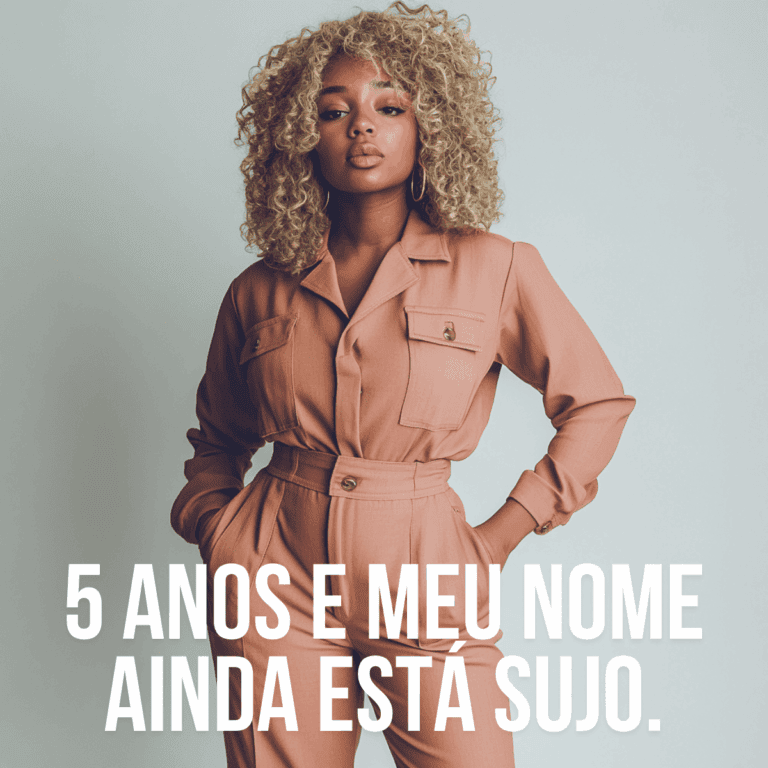 5 anos e meu nome ainda está sujo