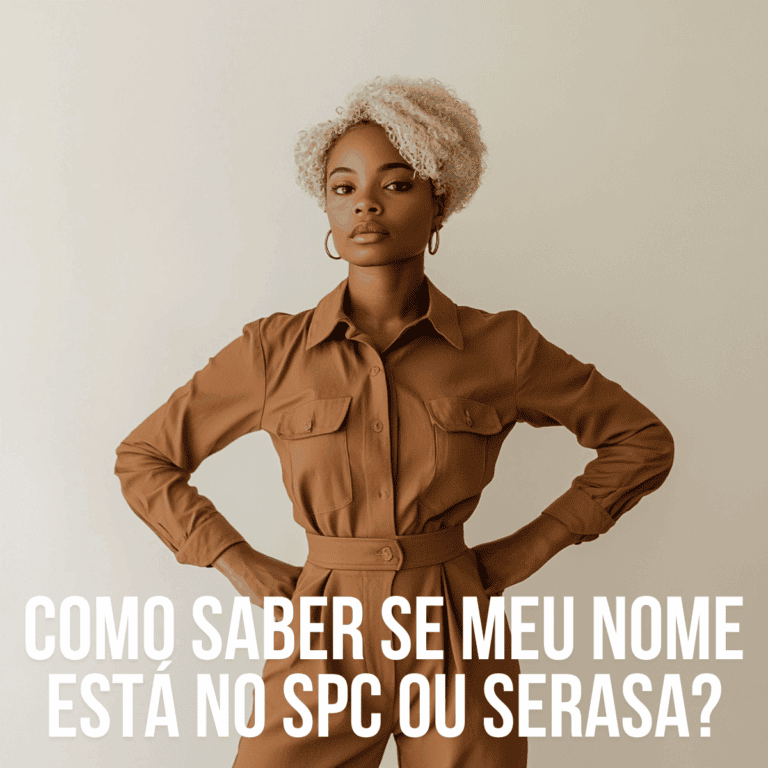 como saber se meu nome está no SPC ou SERASA