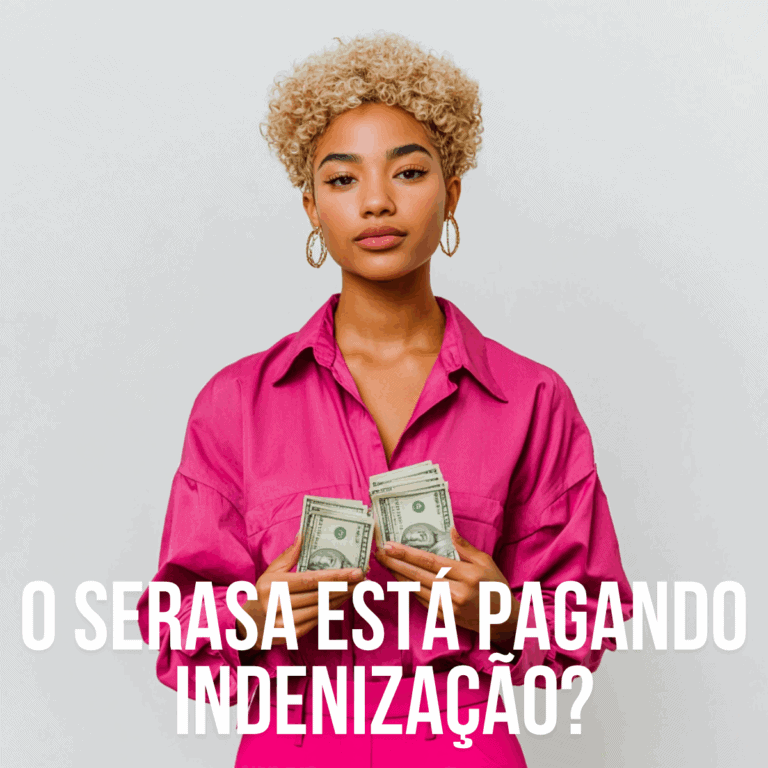 O Serasa está pagando indenização?