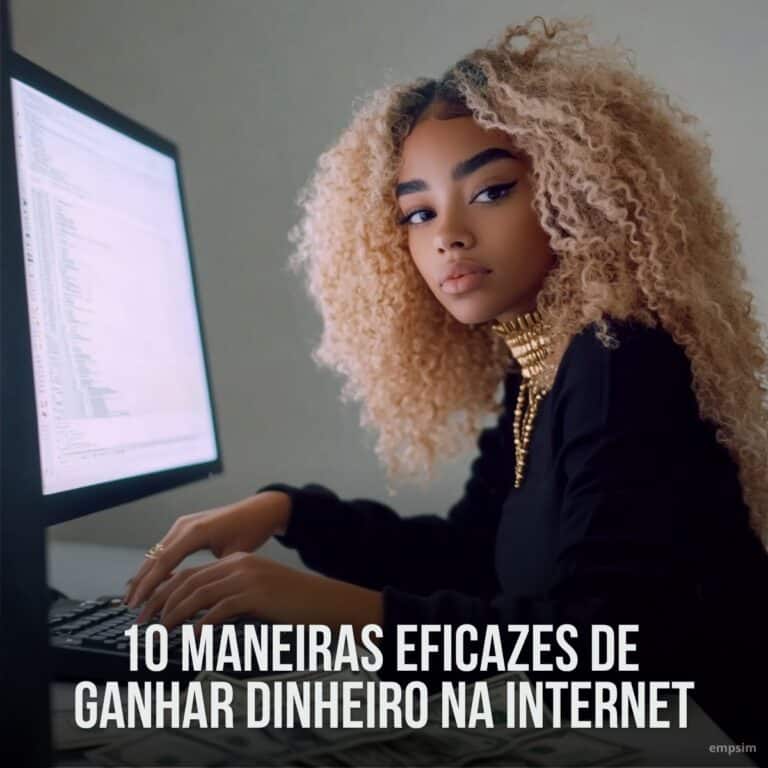 10 maneiras ganhar dinheiro na internet