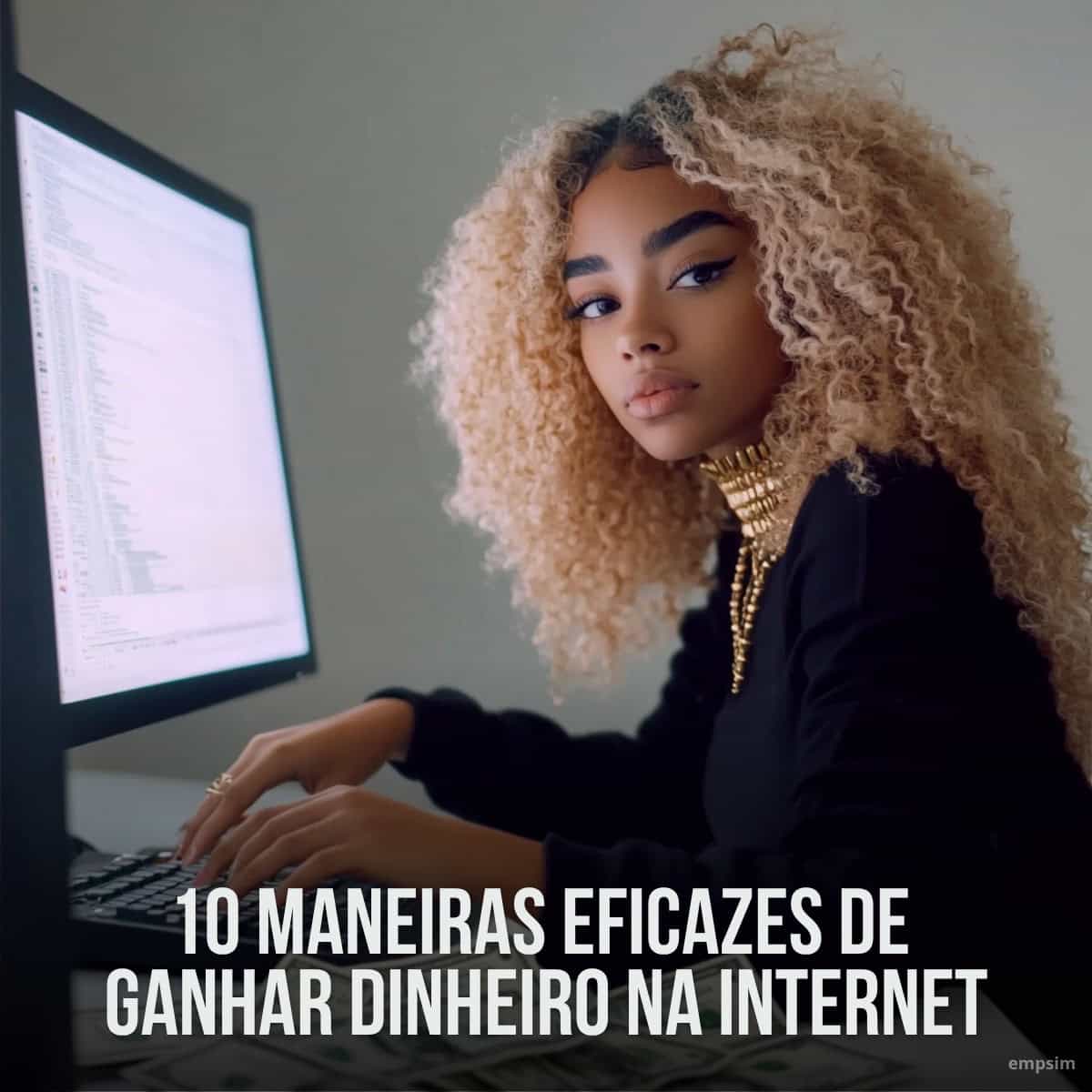 10 maneiras eficazes de ganhar dinheiro na internet